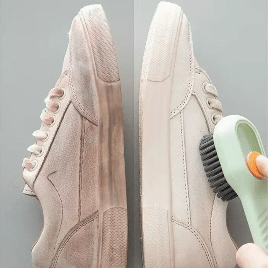 Cepillo quitamanchas para zapatos y ropa SmartShine